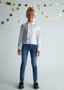 Blue denim