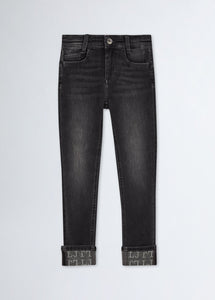 grey denim