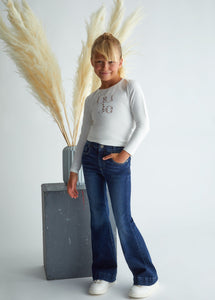 Blue denim