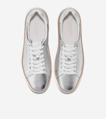 w27777-Women's GrandPrø Topspin Sneaker-Silver