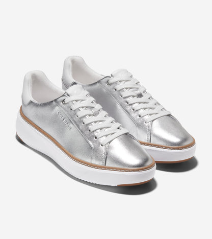 w27777-Women's GrandPrø Topspin Sneaker-Silver