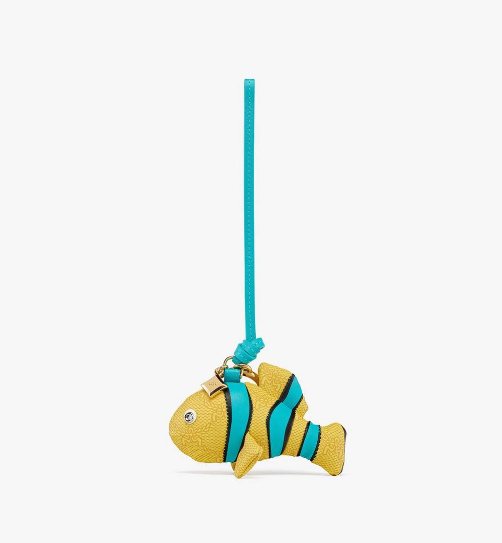 MXZFSAC03Y9001-Himmel 3D Clownfish Charm in Lauretos|LEMON GOLD