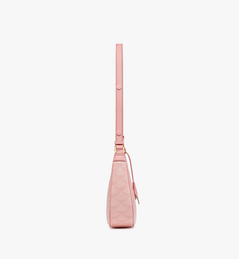 MWHFSAC02P6001-Himmel Ascending Moon Hobo in Lauretos|SILVER PINK