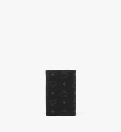 MXKEATA01BK001-Himmel Key Wallet in Visetos|BLACK