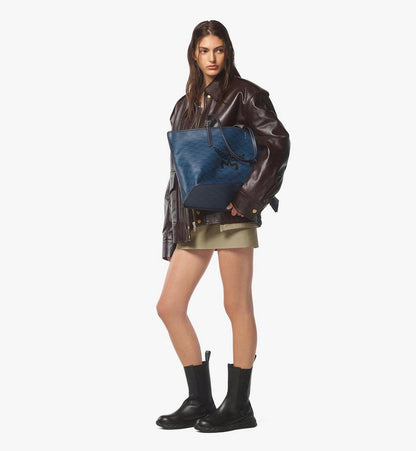 MWPESAC03VC001-Himmel Shopper in Lauretos|NAVY BLAZER