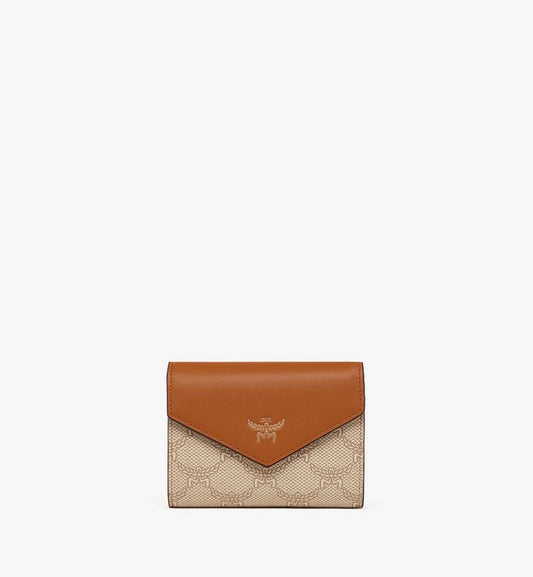 MYSEAAC01I9001-Himmel Trifold Wallet in Lauretos|OATMEAL