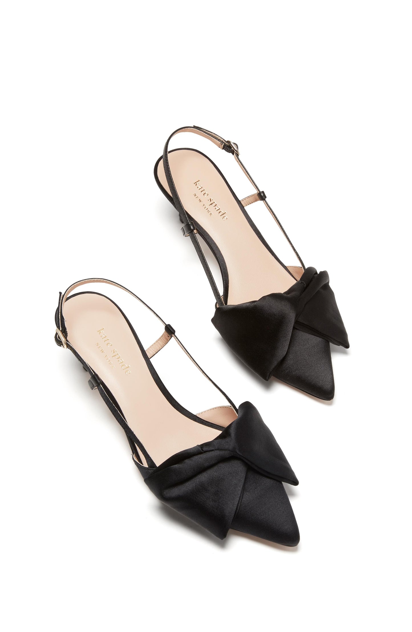 K1037-Marseille Slingback Pumps-Black