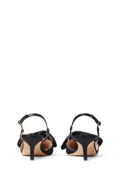 K1037-Marseille Slingback Pumps-Black