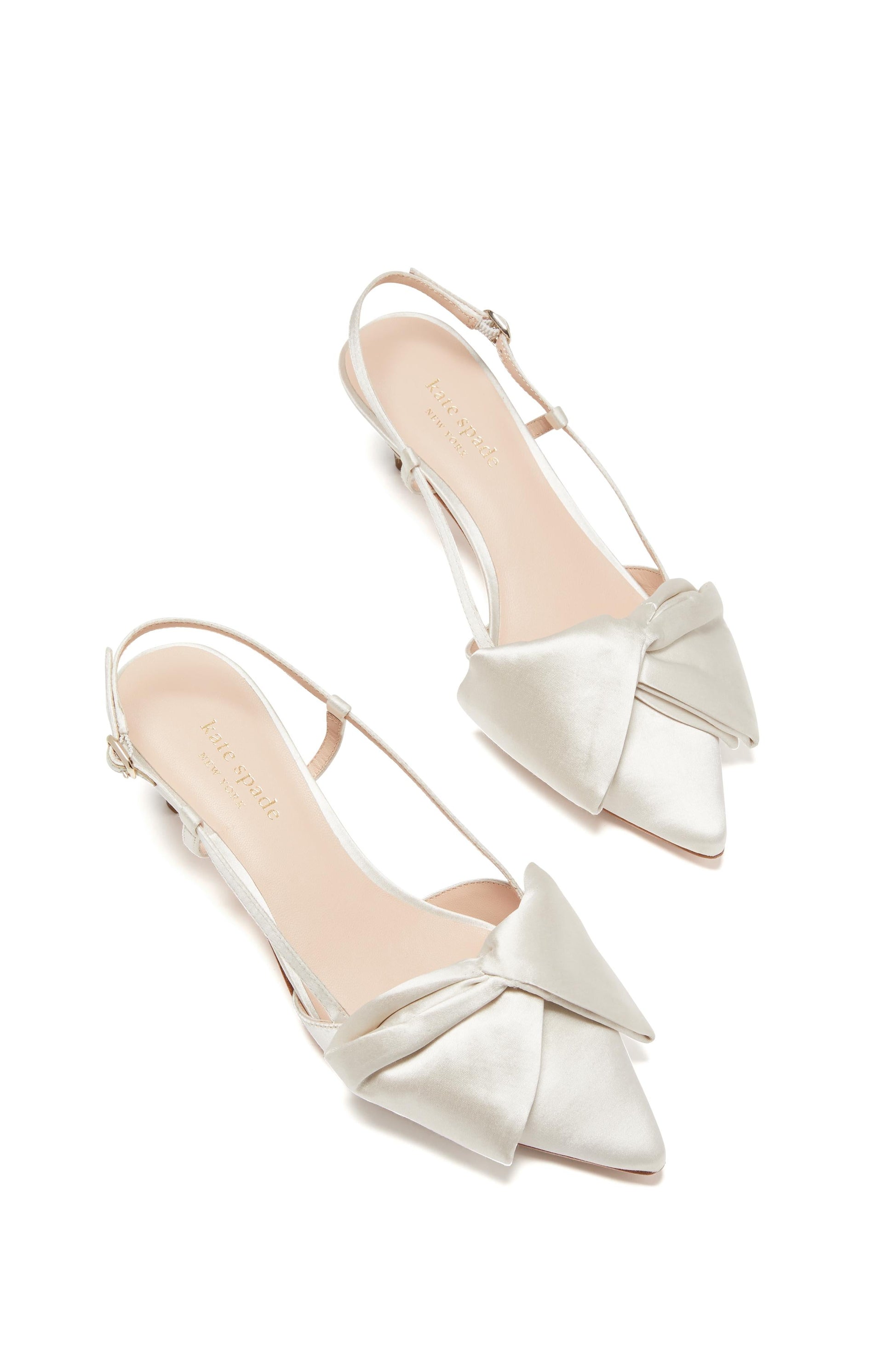 K1037-Marseille Slingback Pumps-Ivory