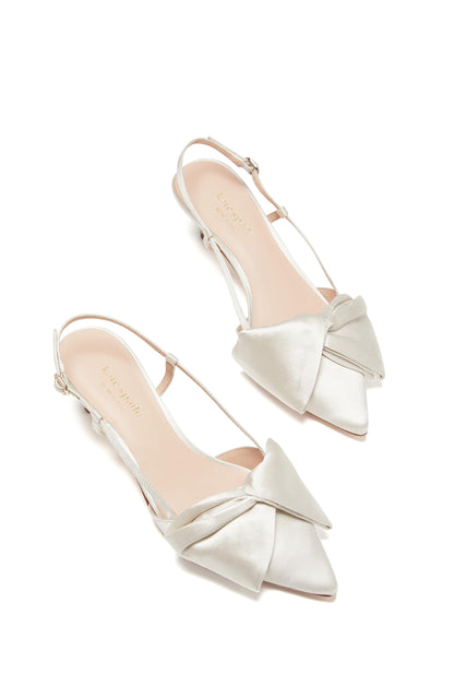 K1037-Marseille Slingback Pumps-Ivory