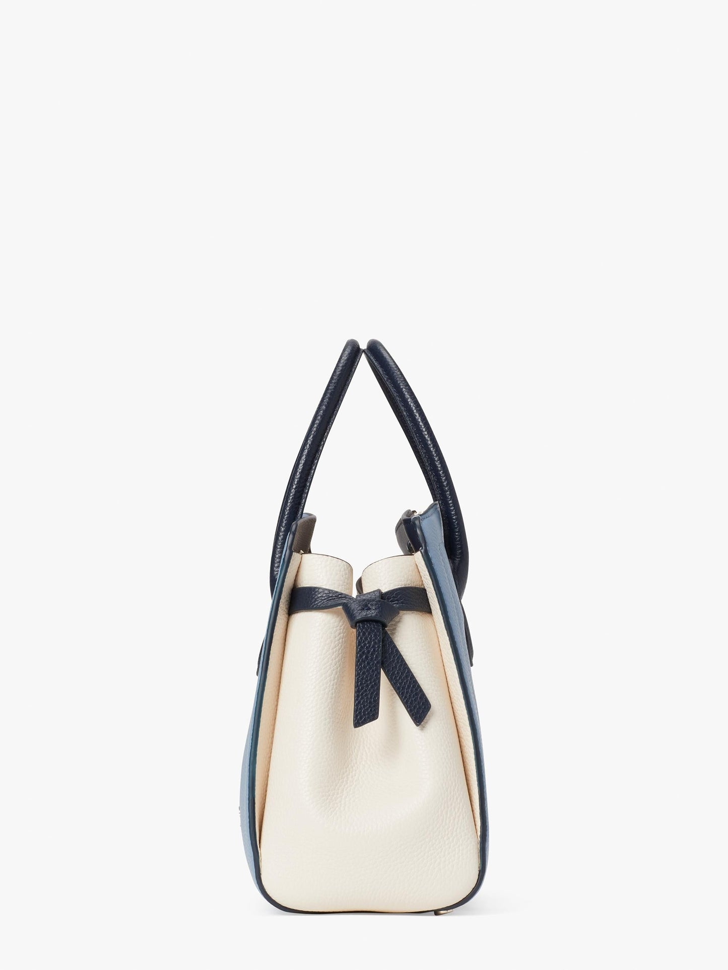 K4382-Morning Sky Multi-knott colorblocked medium satchel