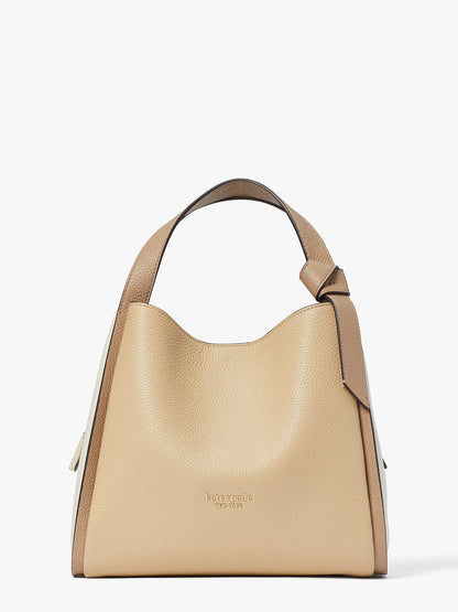 Knott Colorblocked Medium Crossbody Tote