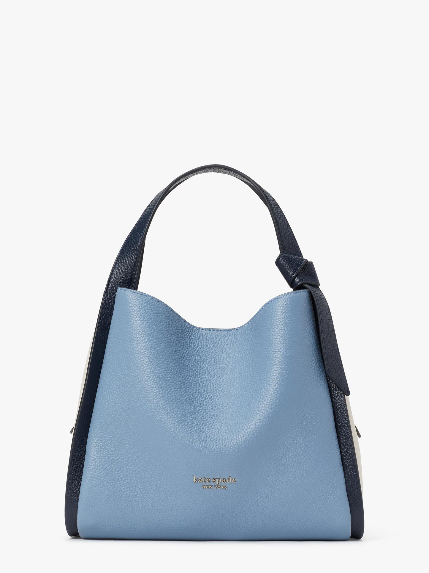 k6553-Knott Colorblocked Medium Crossbody Tote-Morning Sky Multi