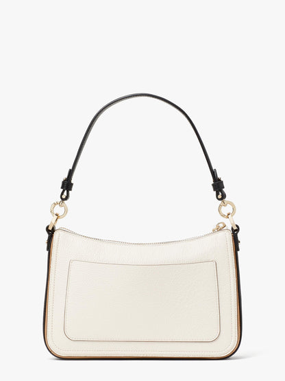 K6570-Parchment Multi-hudson colorblocked medium convertible crossbody