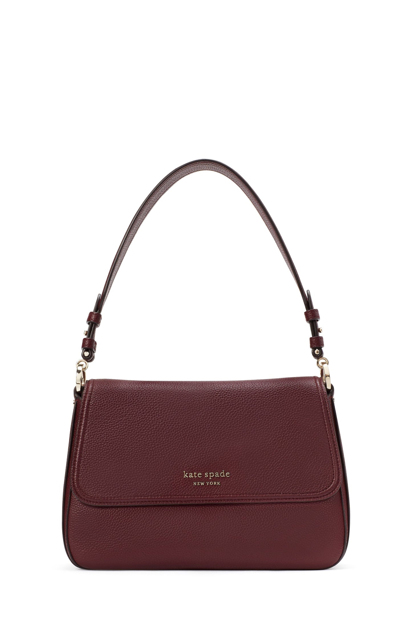 K6577-hudson medium convertible shoulder bag-Cordovan