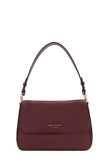 K6577-hudson medium convertible shoulder bag-Cordovan