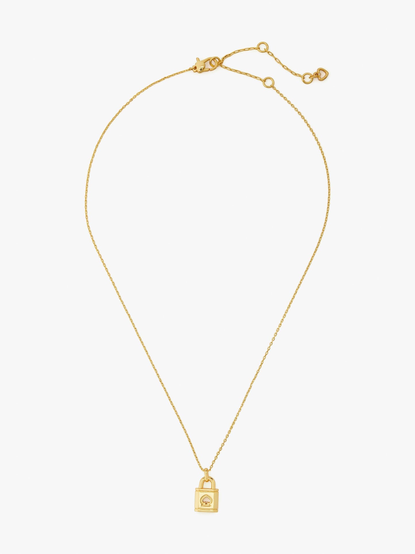 Lock And Spade Mini Pendant