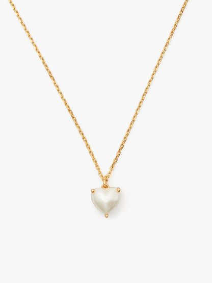 K7568-My Love June Heart Pendant-Pearl