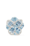 K7614-BUTTERFLY STUDS-Aquamarine