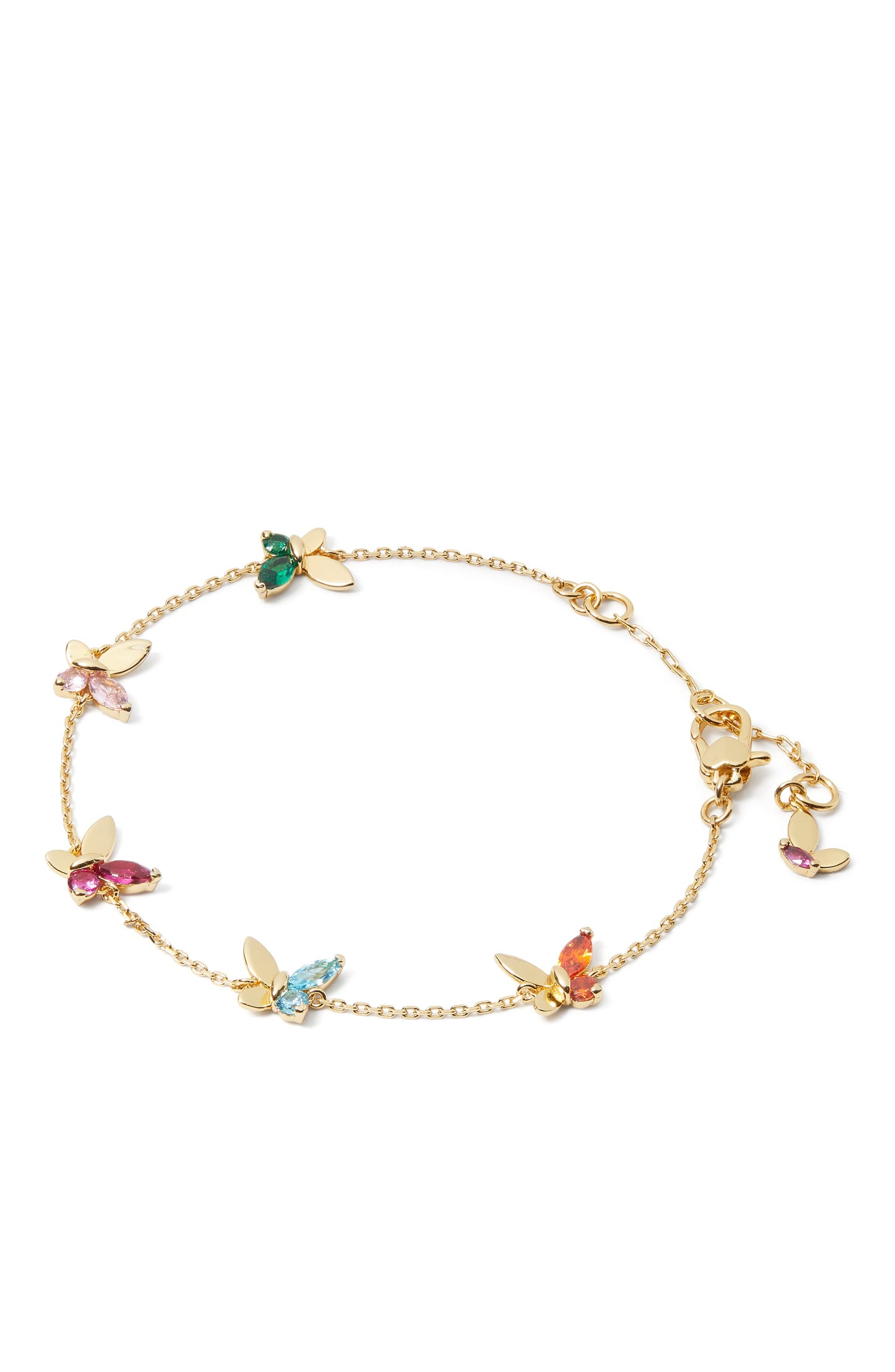 k7616_social butterfly bracelet_Multi