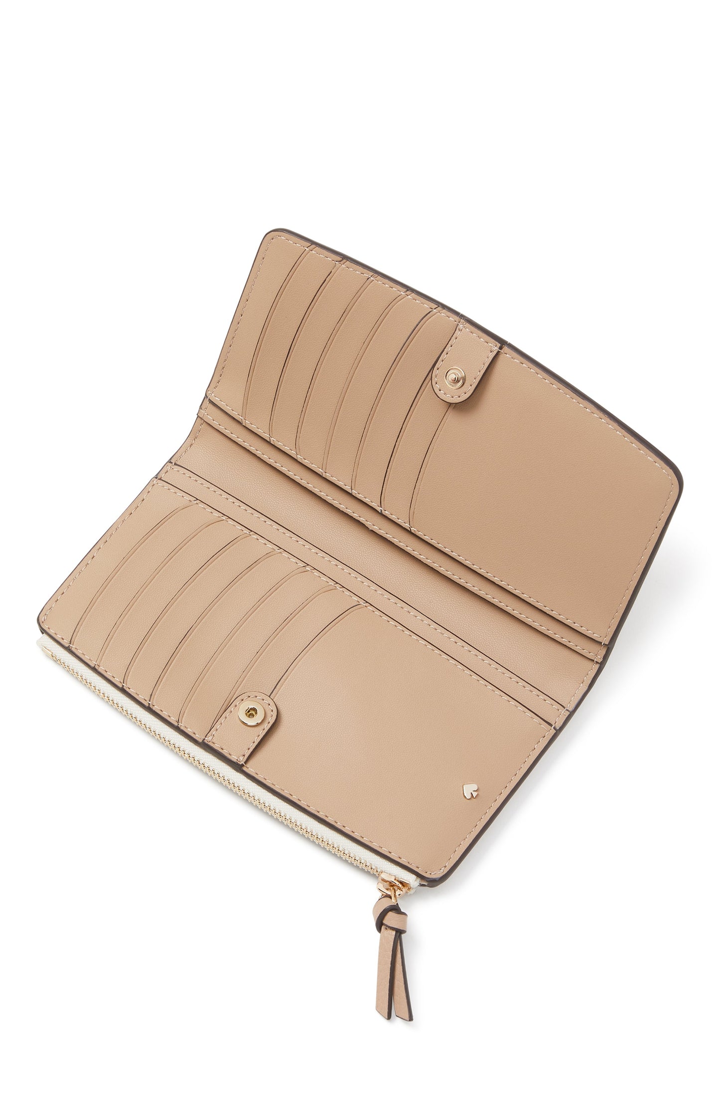 Knott Colorblocked Zip Slim Wallet