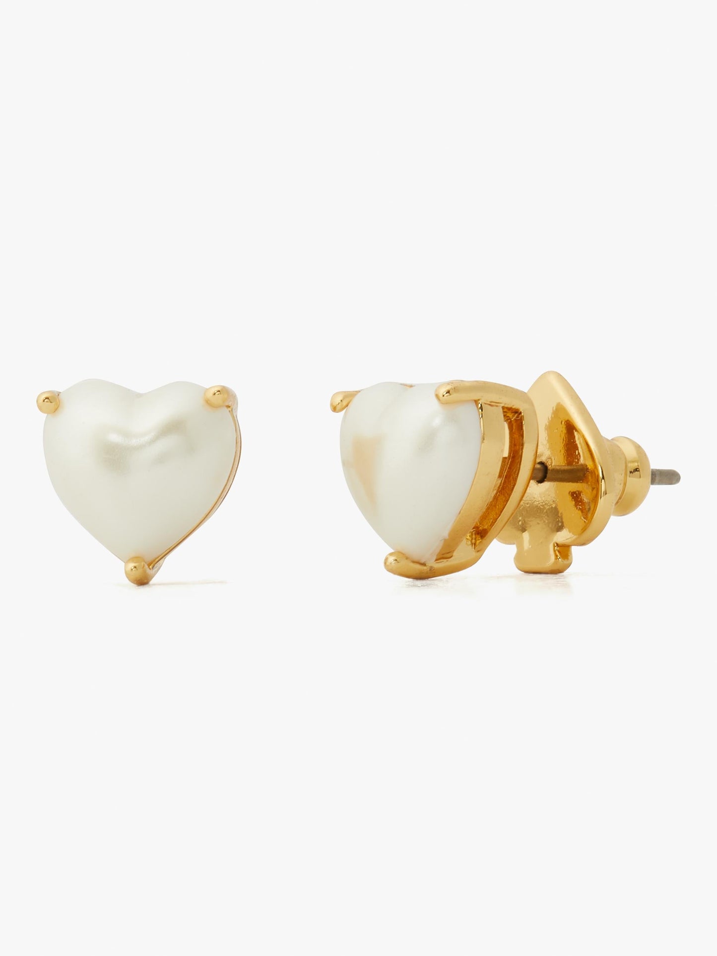 K8001-My Love Heart Studs-Pearl