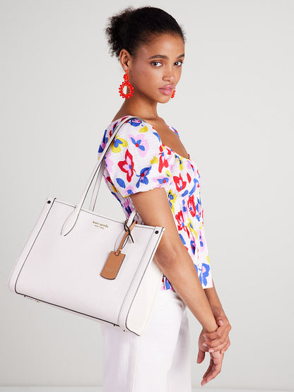 Market Pebbled Leather Medium Tote