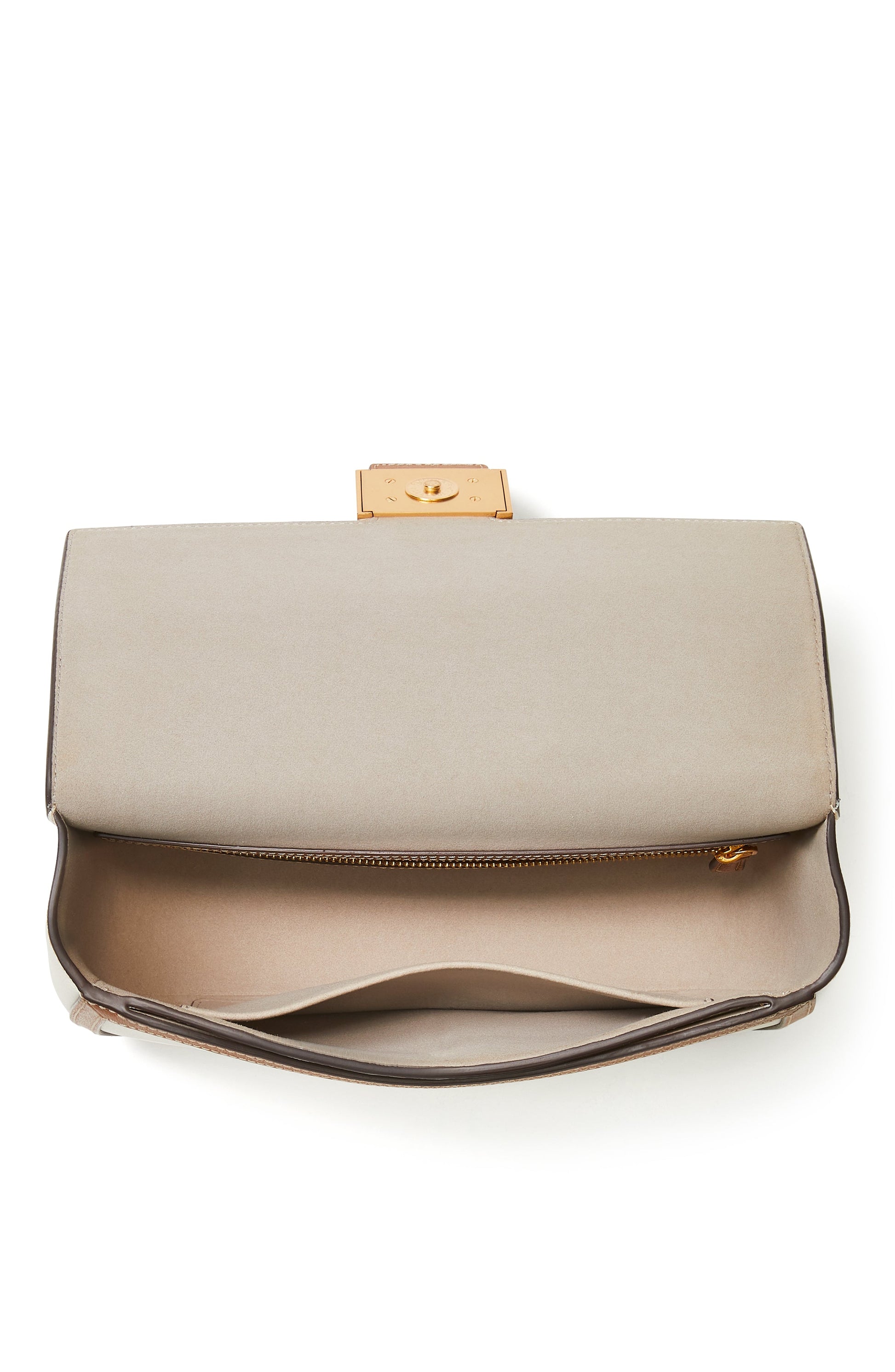 K8828-Halo White Multi-katy colorblocked medium convertible shoulder bag