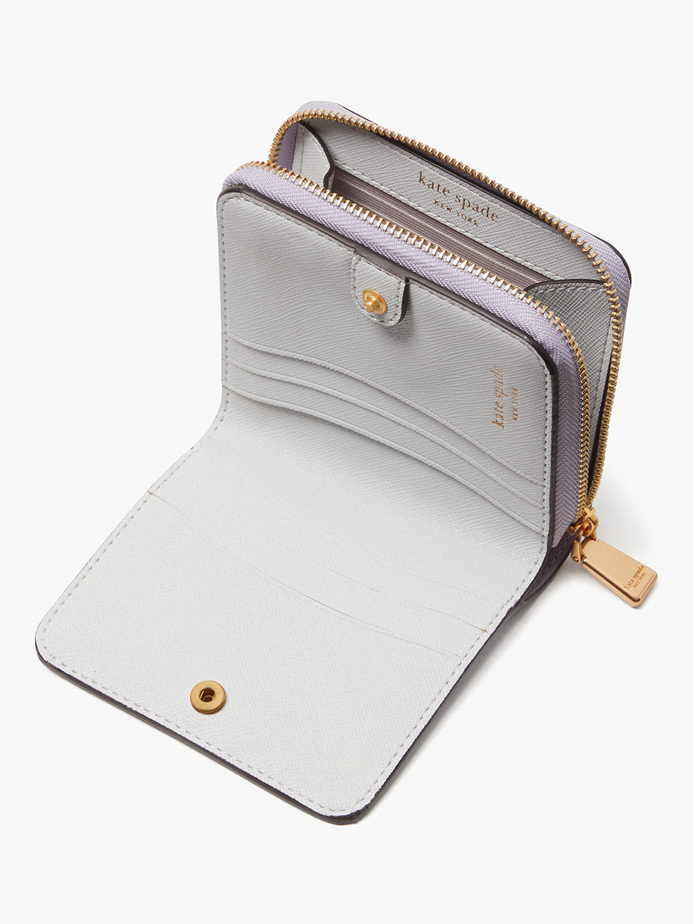 K8922-morgan small compact wallet-Lavender Cream