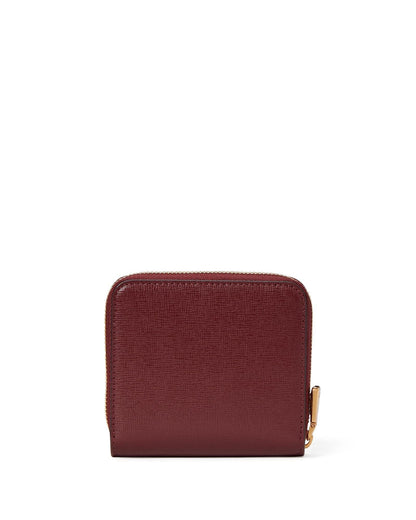K8922-morgan small compact wallet-Cordovan