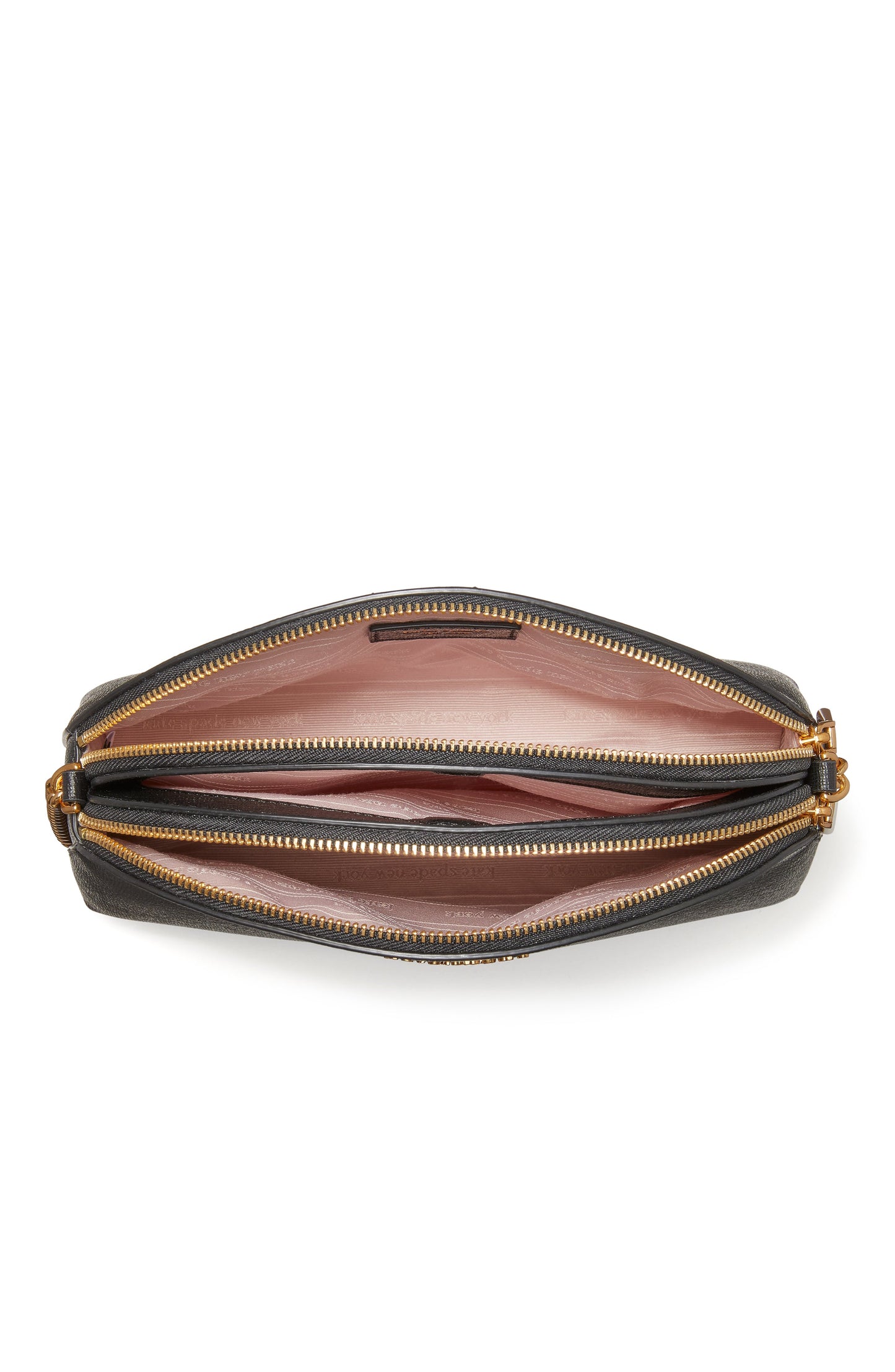 Morgan Double-Zip Dome Crossbody