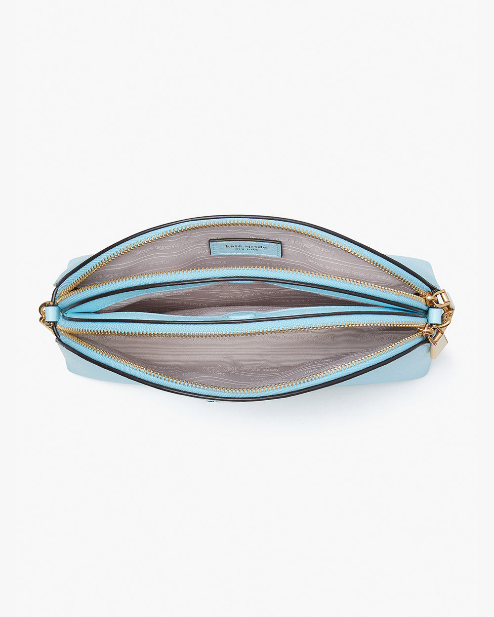 Morgan Double-Zip Dome Crossbody