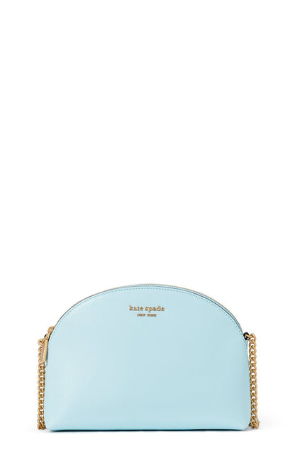 Morgan Double-Zip Dome Crossbody