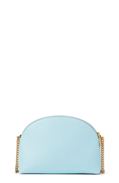 Morgan Double-Zip Dome Crossbody