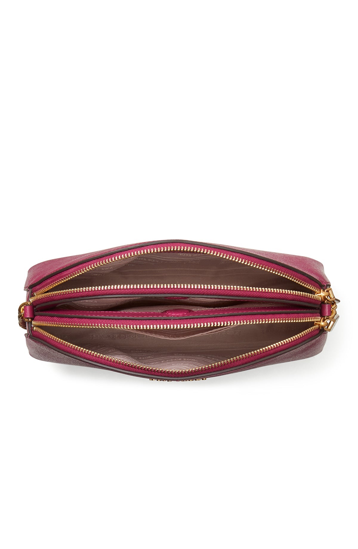 Morgan Double-Zip Dome Crossbody