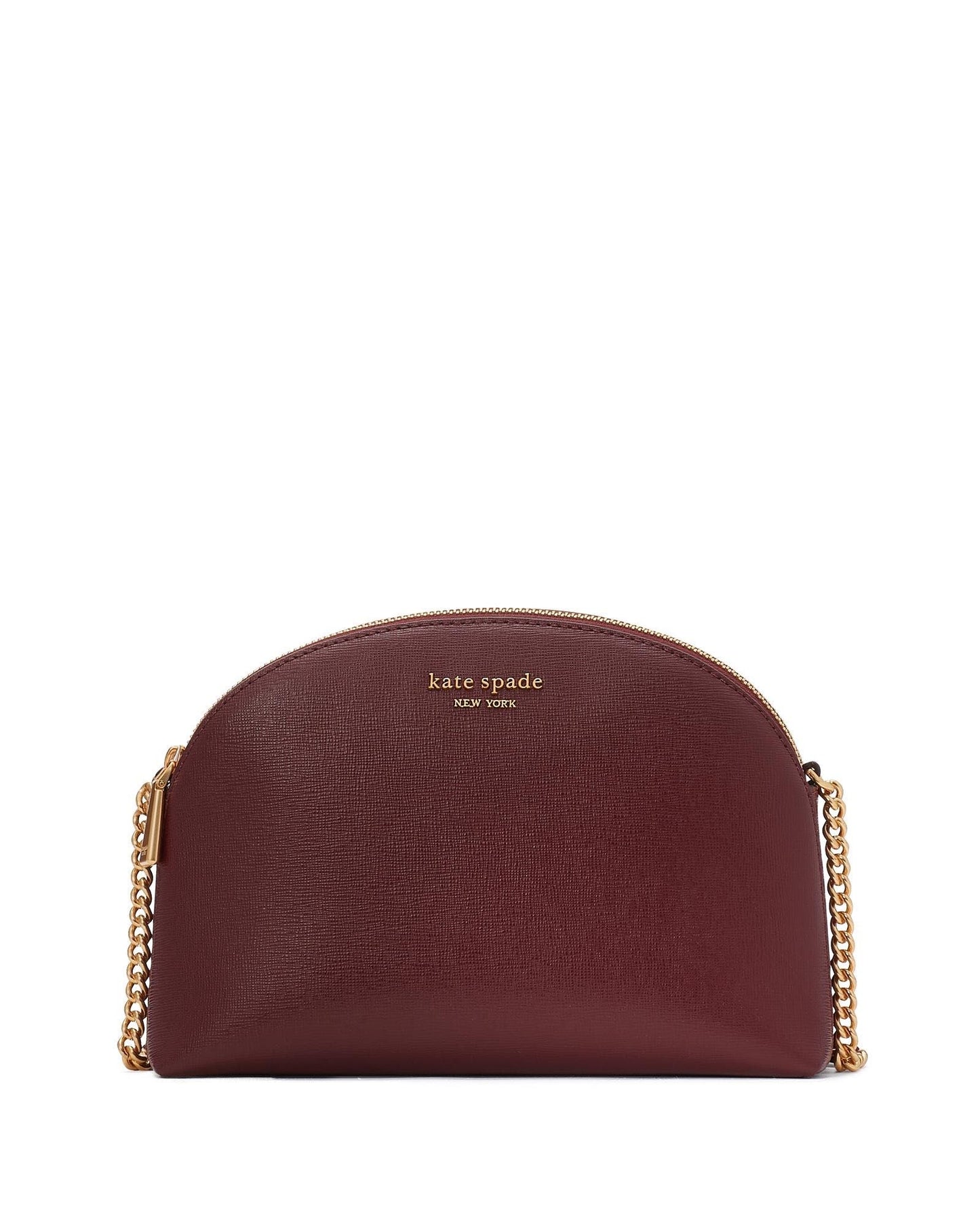 Morgan Double-Zip Dome Crossbody