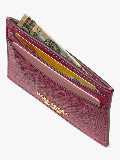 Morgan Cardholder-K8929-Plum Liqueur
