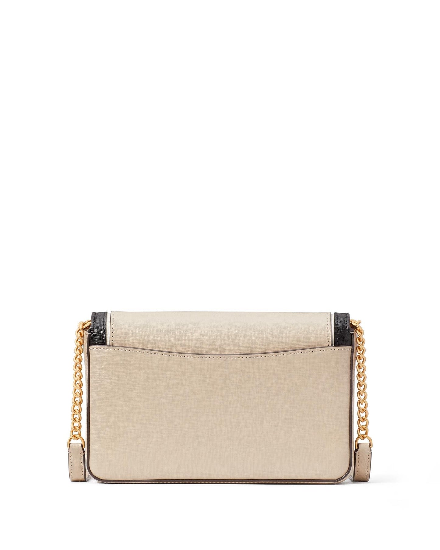k8963_Morgan Colorblocked Flap Chain Wallet_Earthenware Black Mu