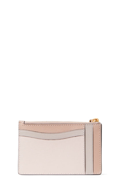 k8966_Morgan Colorblocked Card Case Wristlet_Pale Dogwood Multi