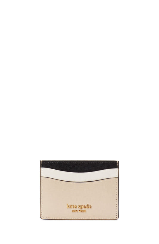 k8967_Morgan Colorblocked Cardholder_Earthenware Black Mu