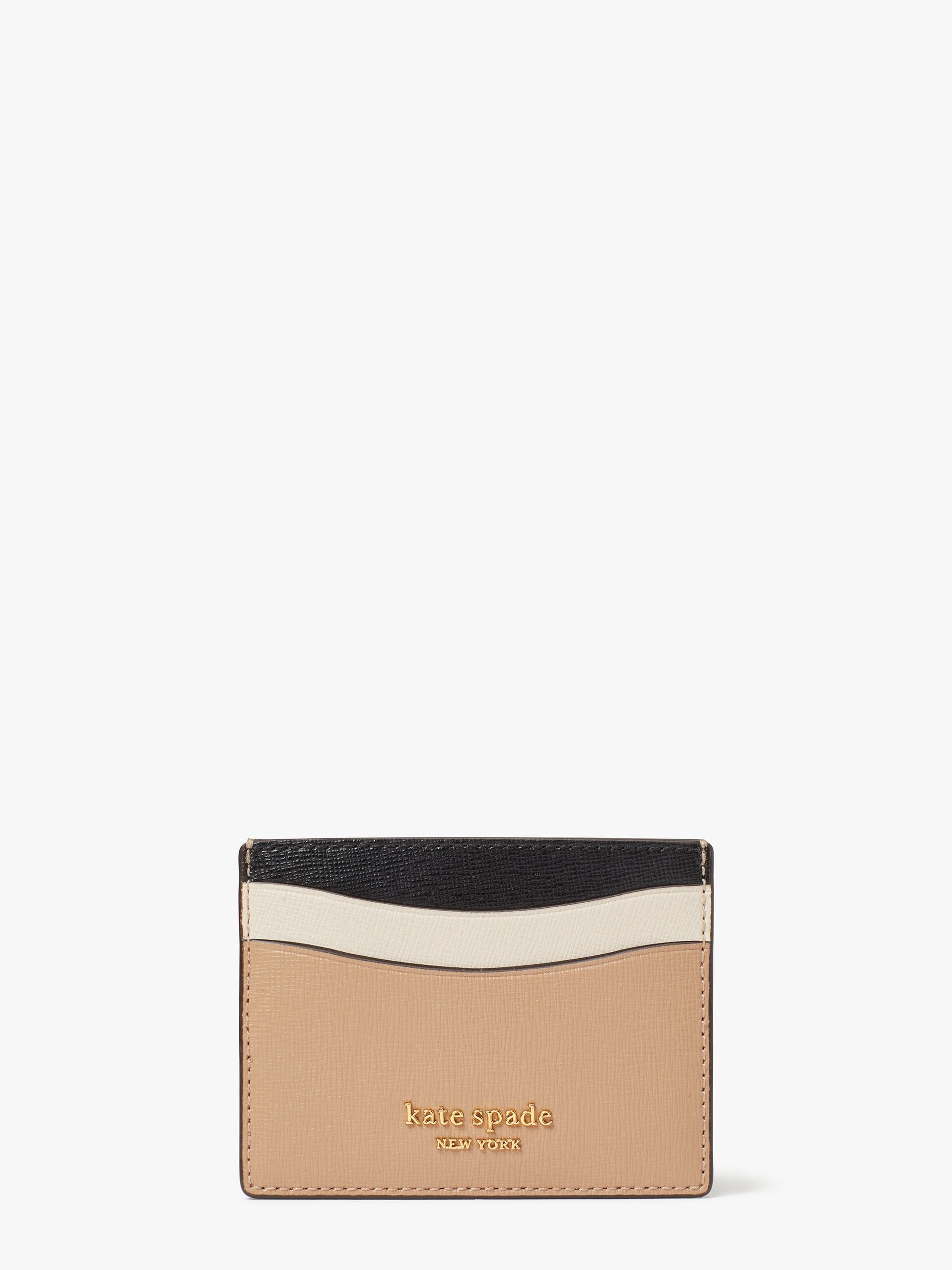 k8967_Morgan Colorblocked Cardholder_Cafe Mocha Multi