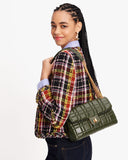 K9010-evelyn quilted medium convertible shoulder bag-Bonsai Tree