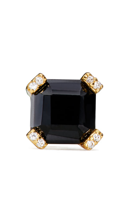 k9611-Dazzle Studs-Jet/Gold
