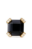 k9611-Dazzle Studs-Jet/Gold
