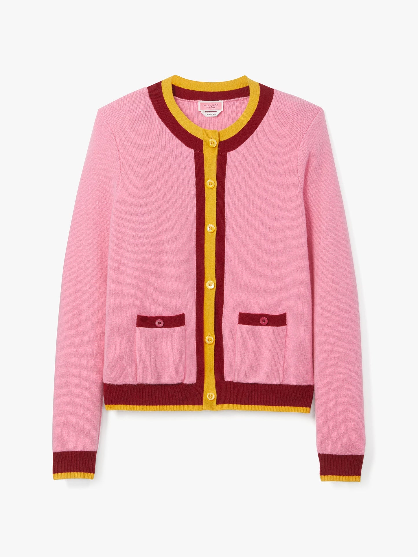 Cashmere Crewneck Cardigan