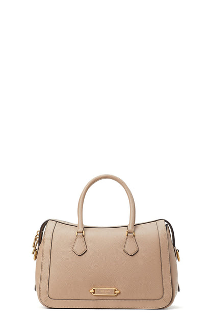 K9914-gramercy medium satchel-Kraft Paper
