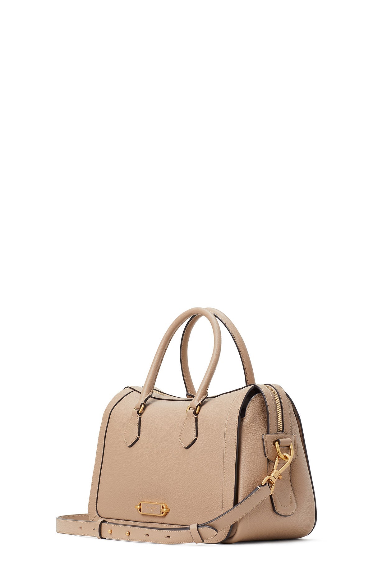 K9914-gramercy medium satchel-Kraft Paper