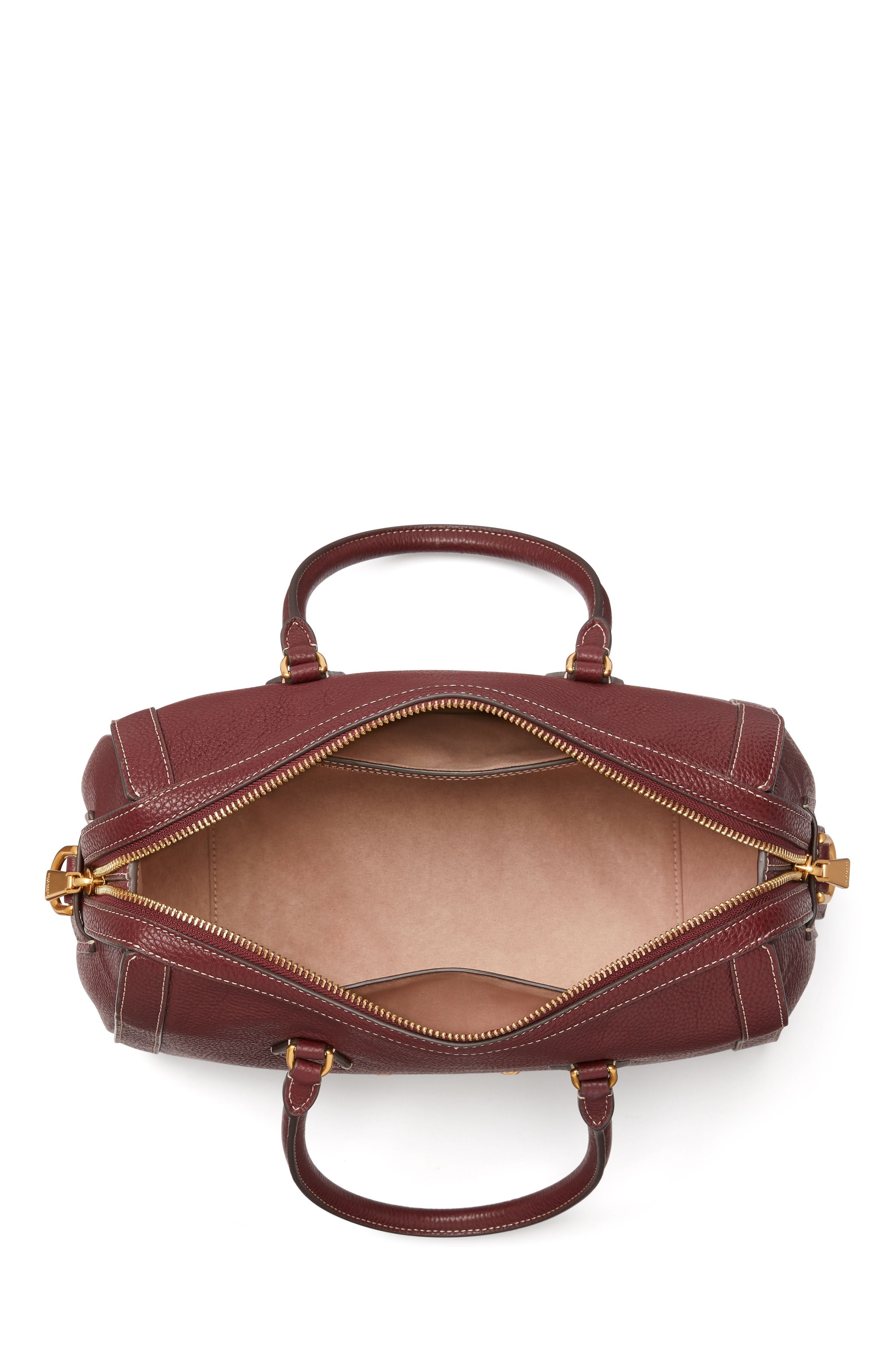 K9914-gramercy medium satchel-Cordovan