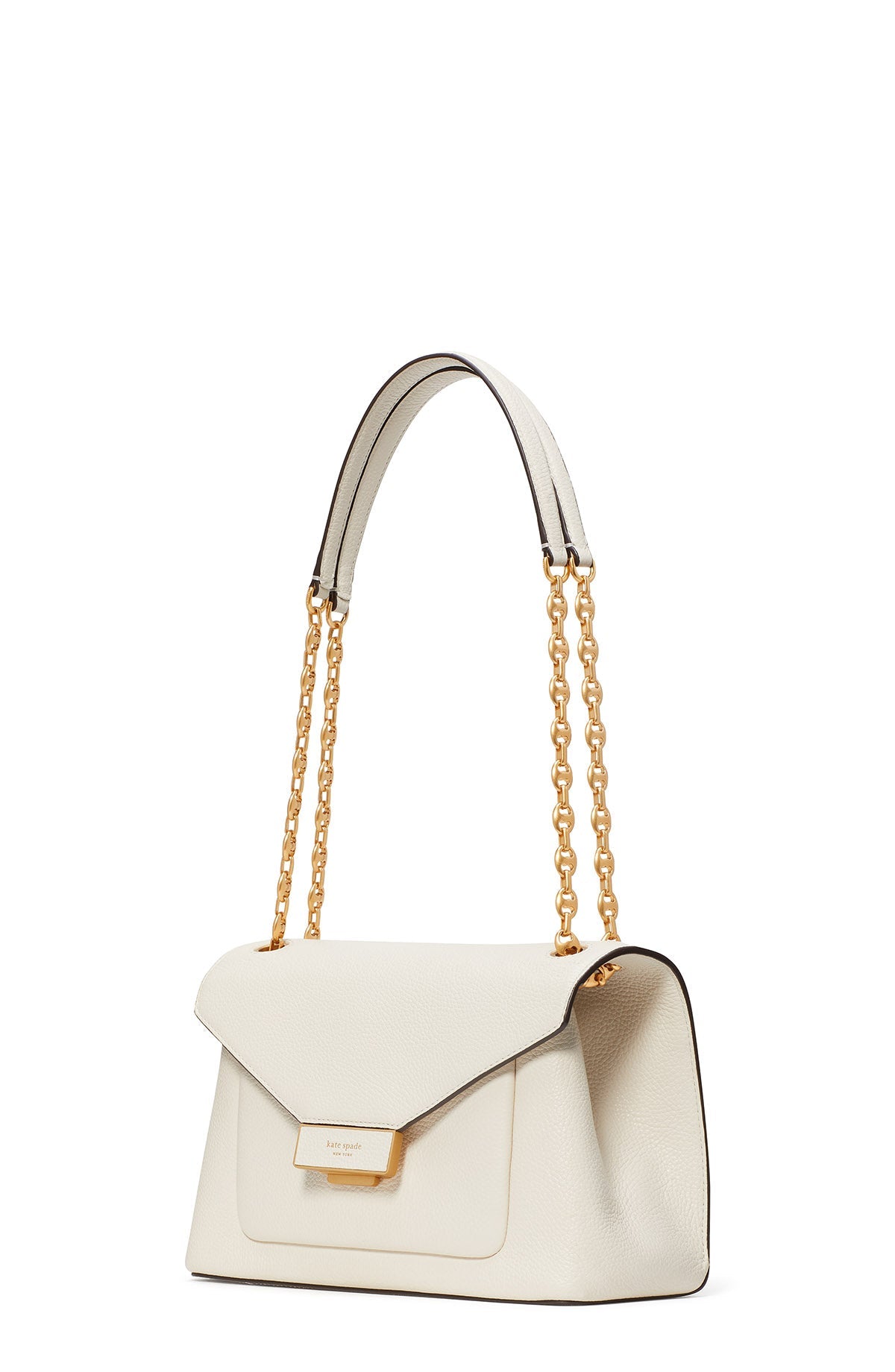 K9916-gramercy medium convertible shoulder bag-Halo White