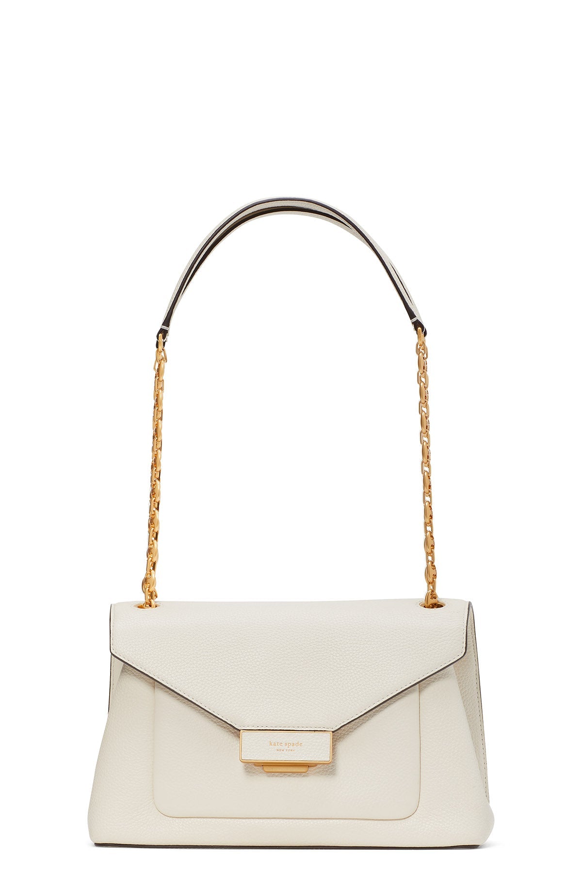 K9916-gramercy medium convertible shoulder bag-Halo White